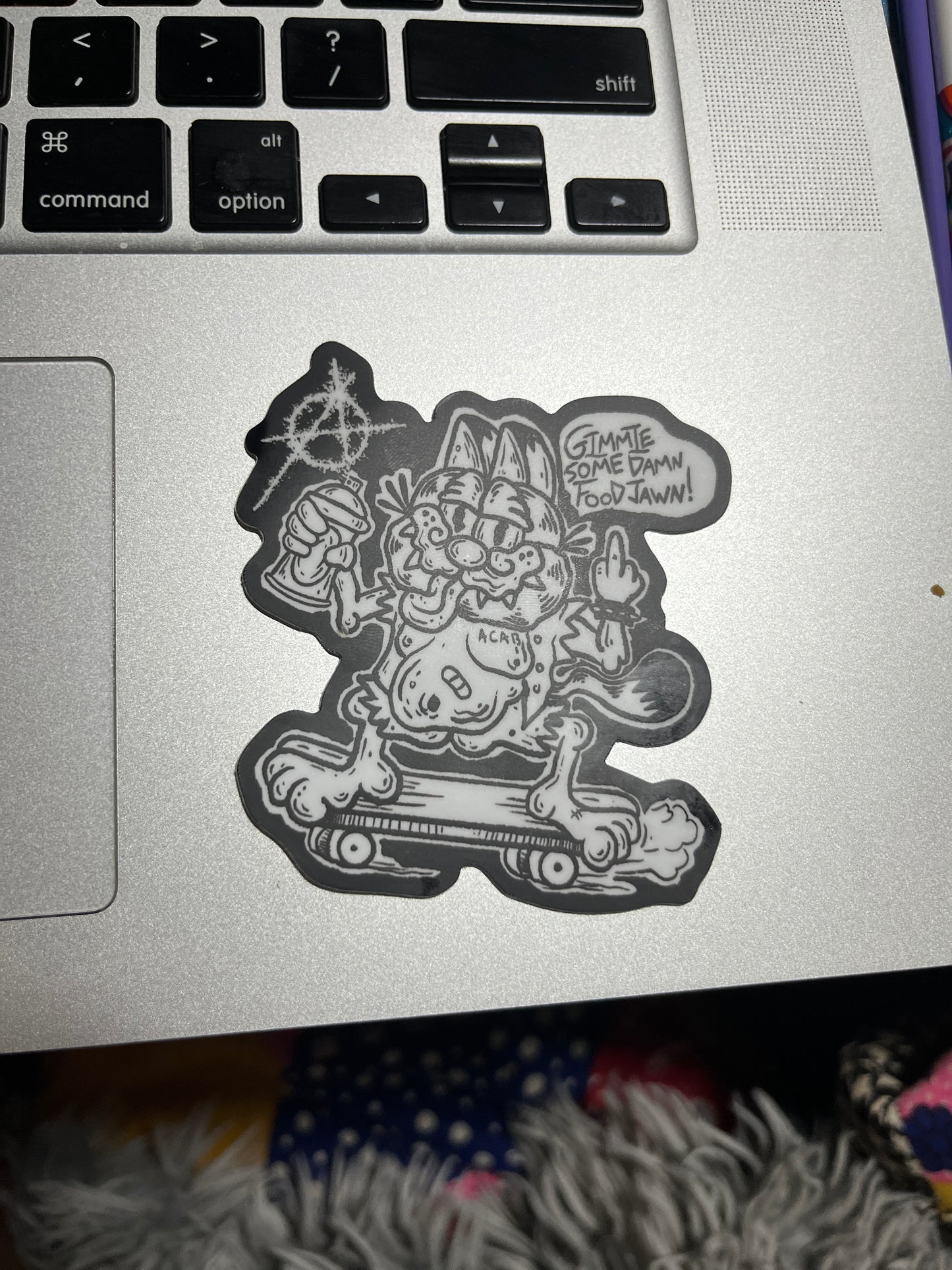 Jawnfield 3” vinyl sticker