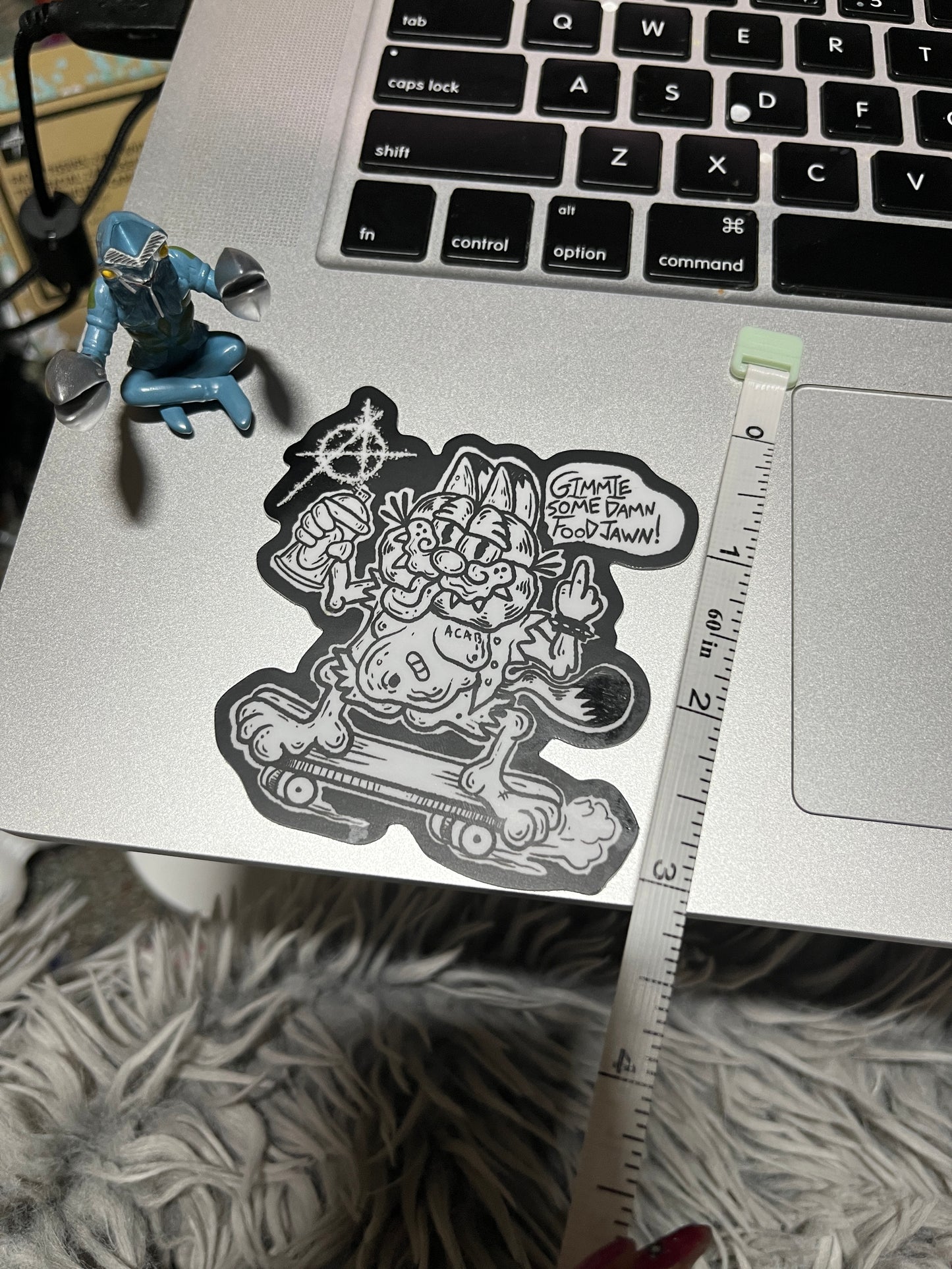 Jawnfield 3” vinyl sticker