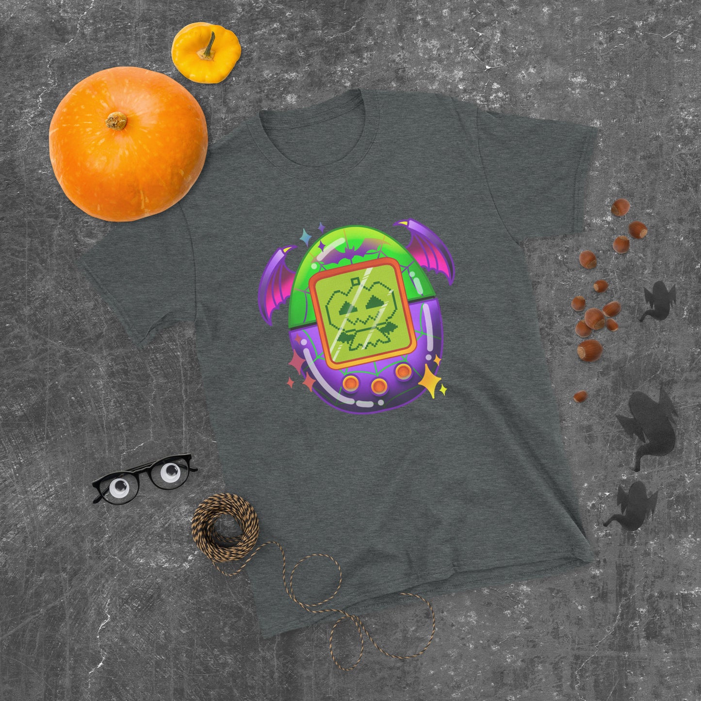MTO Spooky retro Digital Pet 90s kid tee