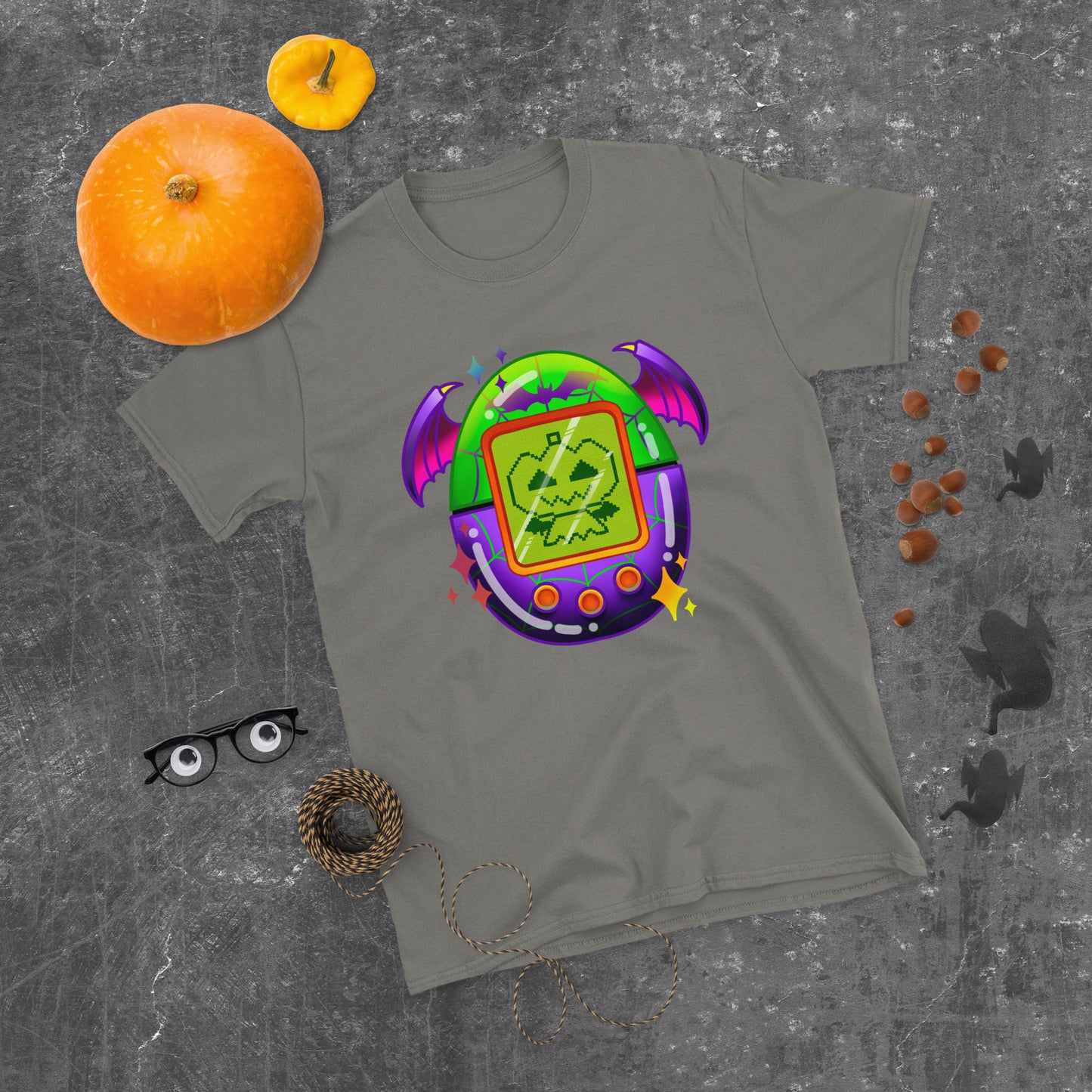 MTO Spooky retro Digital Pet 90s kid tee