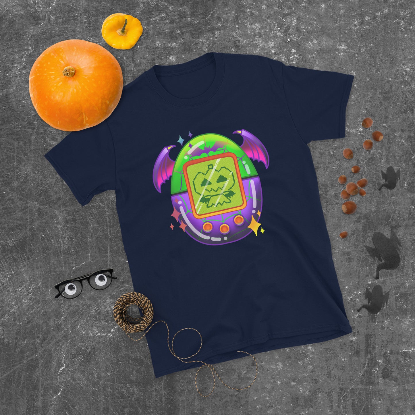 MTO Spooky retro Digital Pet 90s kid tee